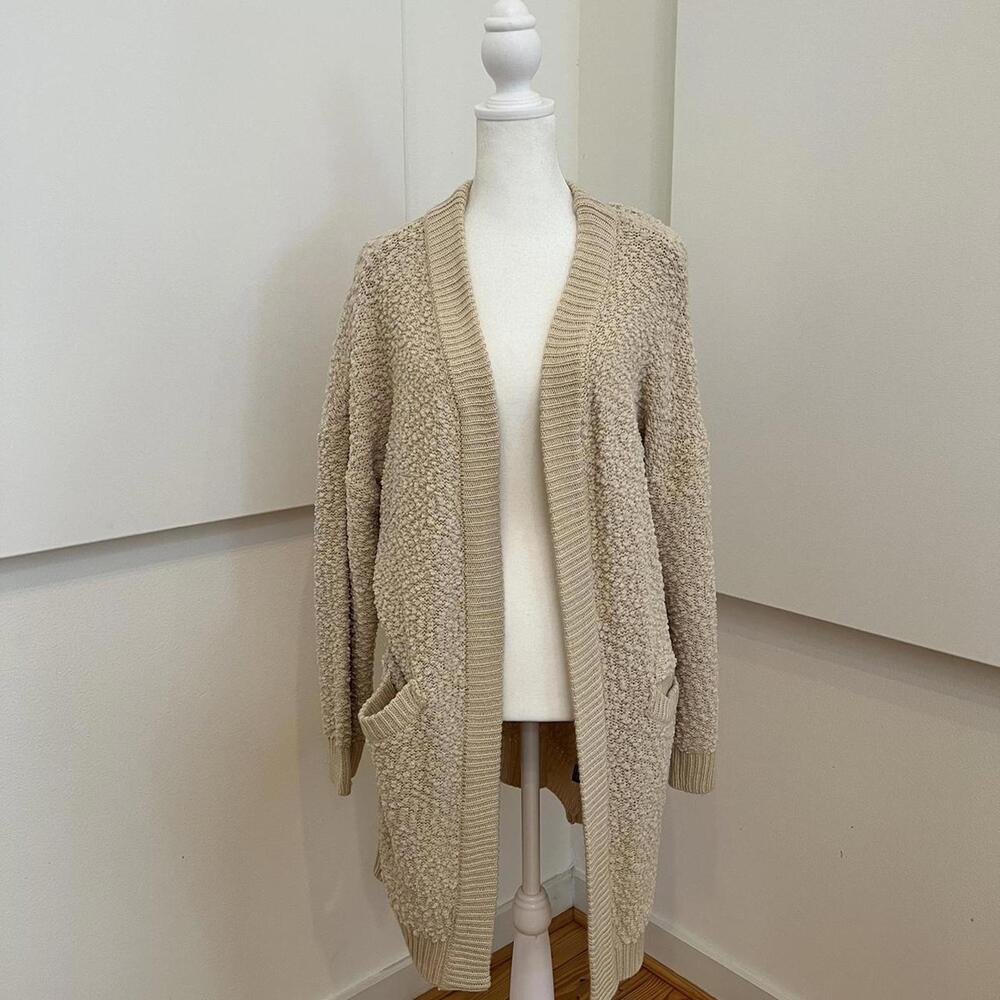 Say What? Women's Tan Cardigan